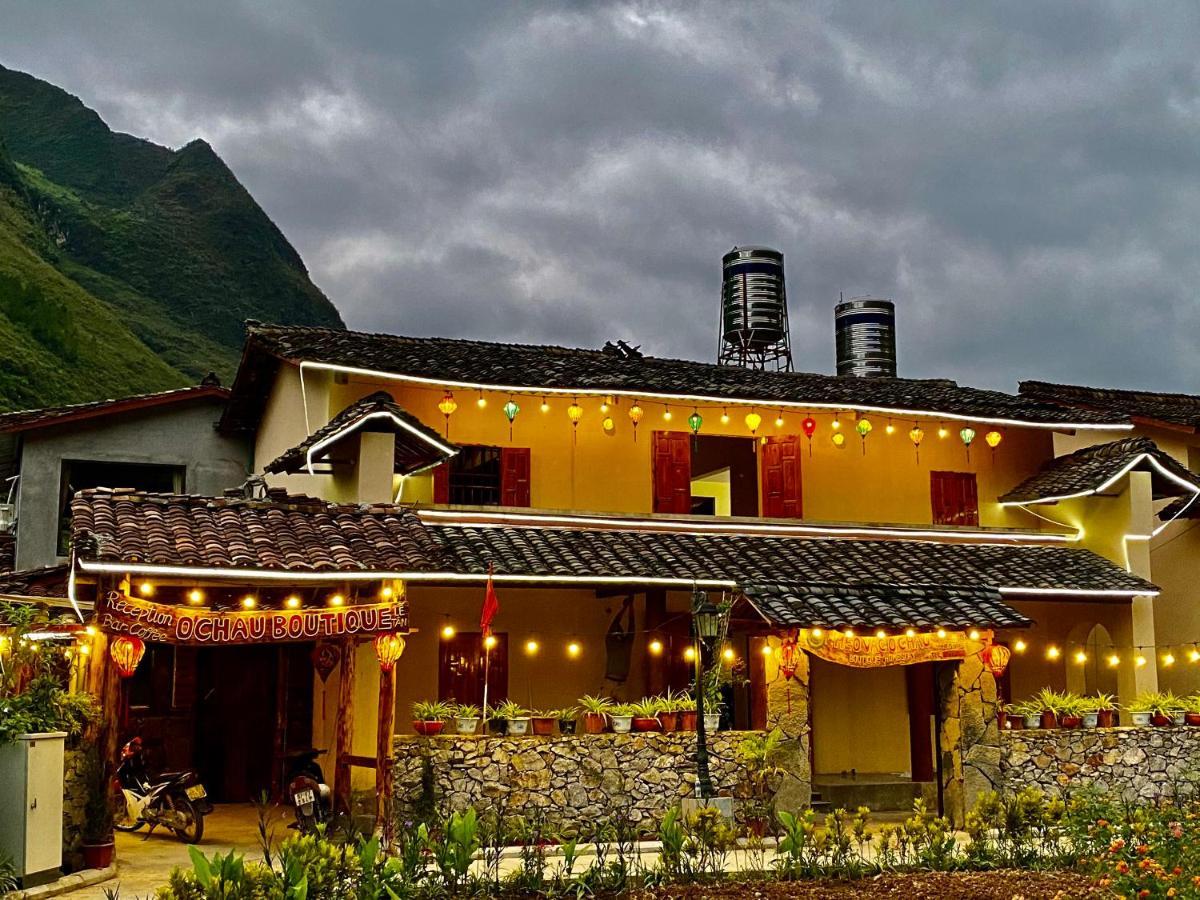 O'Chau Meo Vac Homestay Ha Giang エクステリア 写真