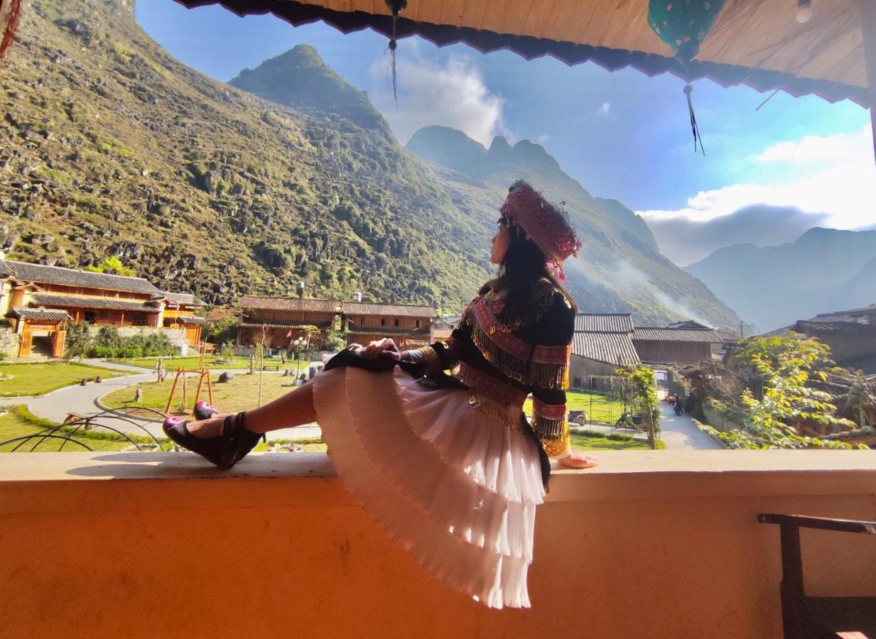 O'Chau Meo Vac Homestay Ha Giang エクステリア 写真