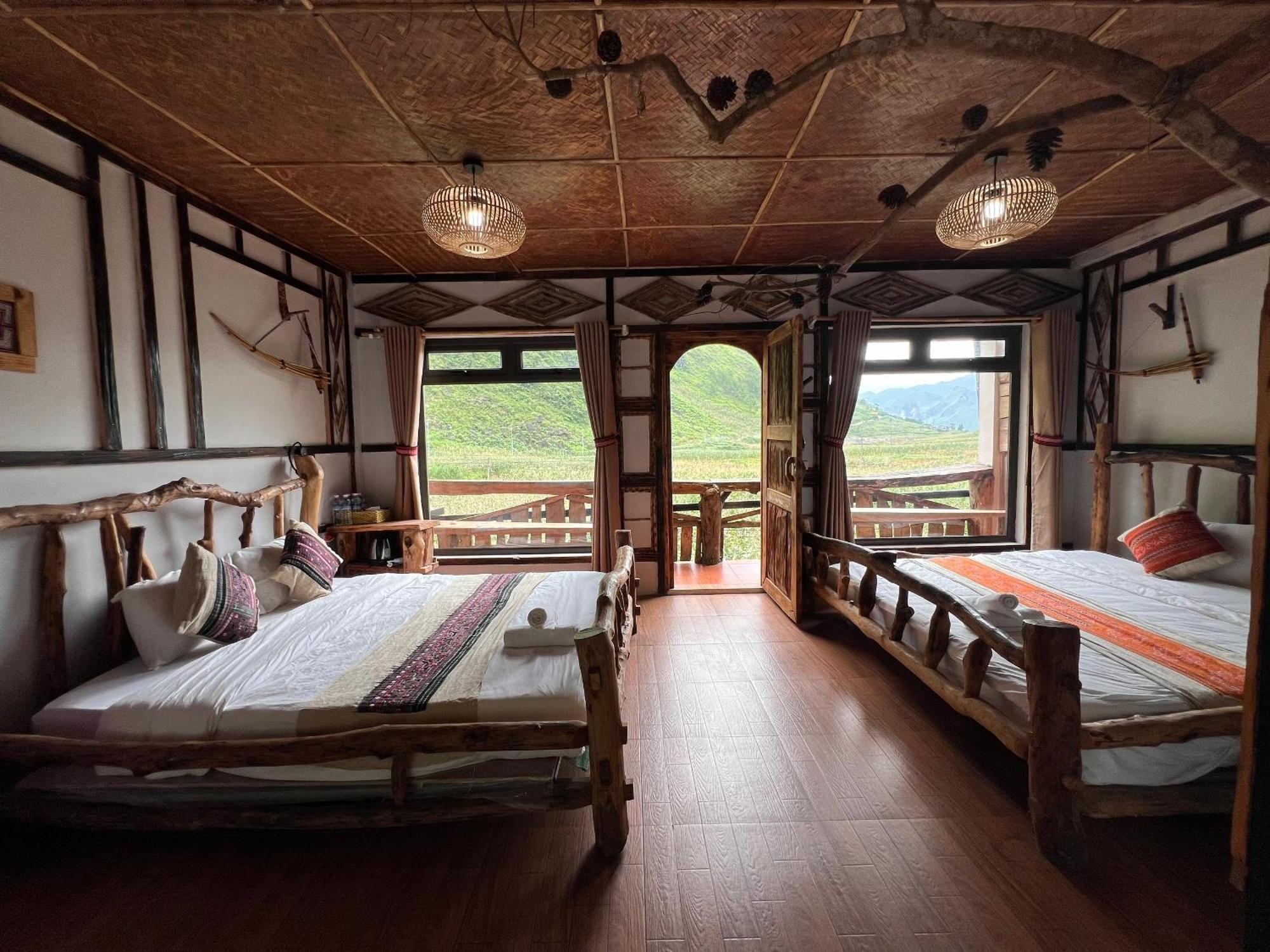 O'Chau Meo Vac Homestay Ha Giang エクステリア 写真