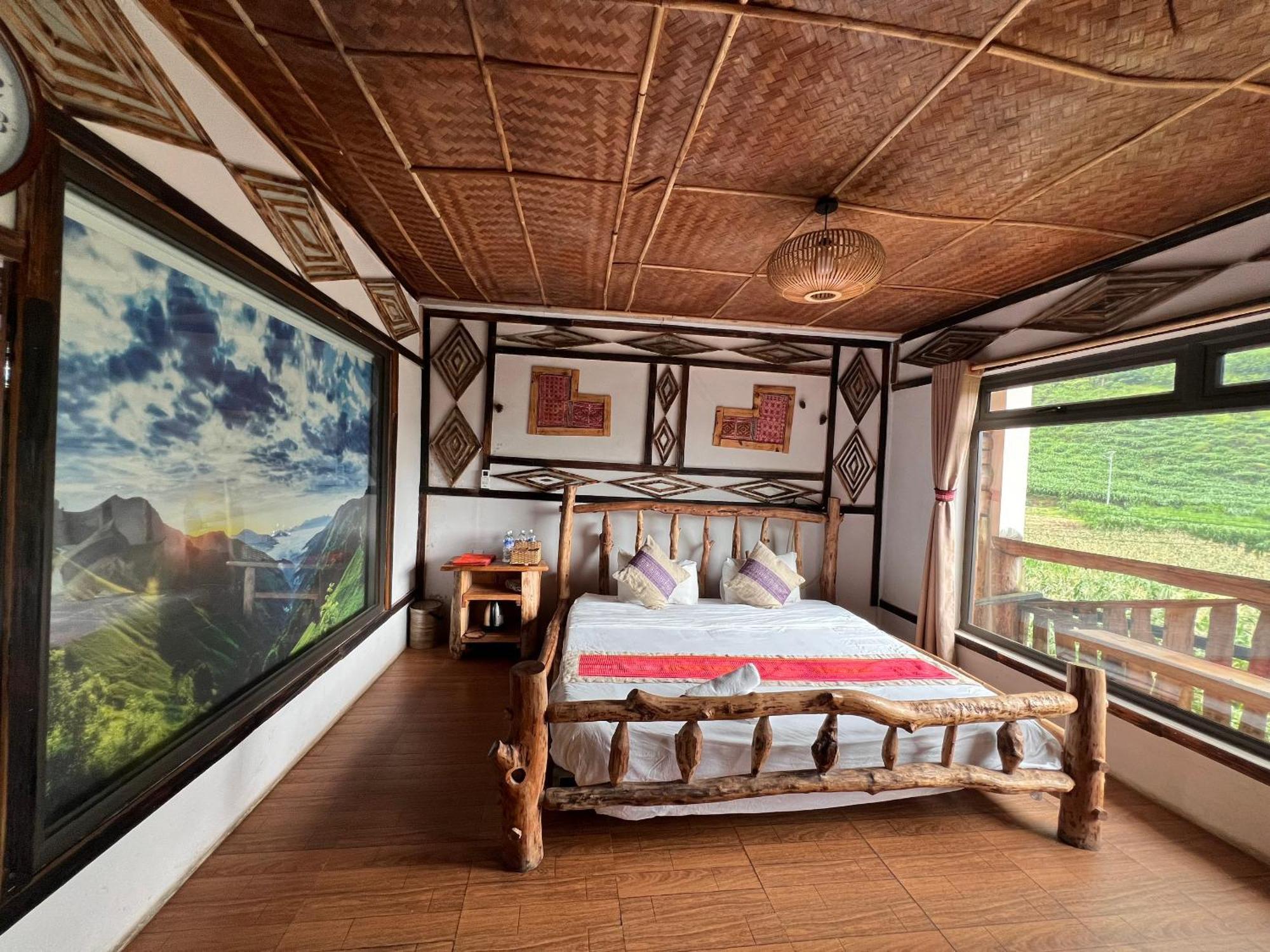 O'Chau Meo Vac Homestay Ha Giang エクステリア 写真
